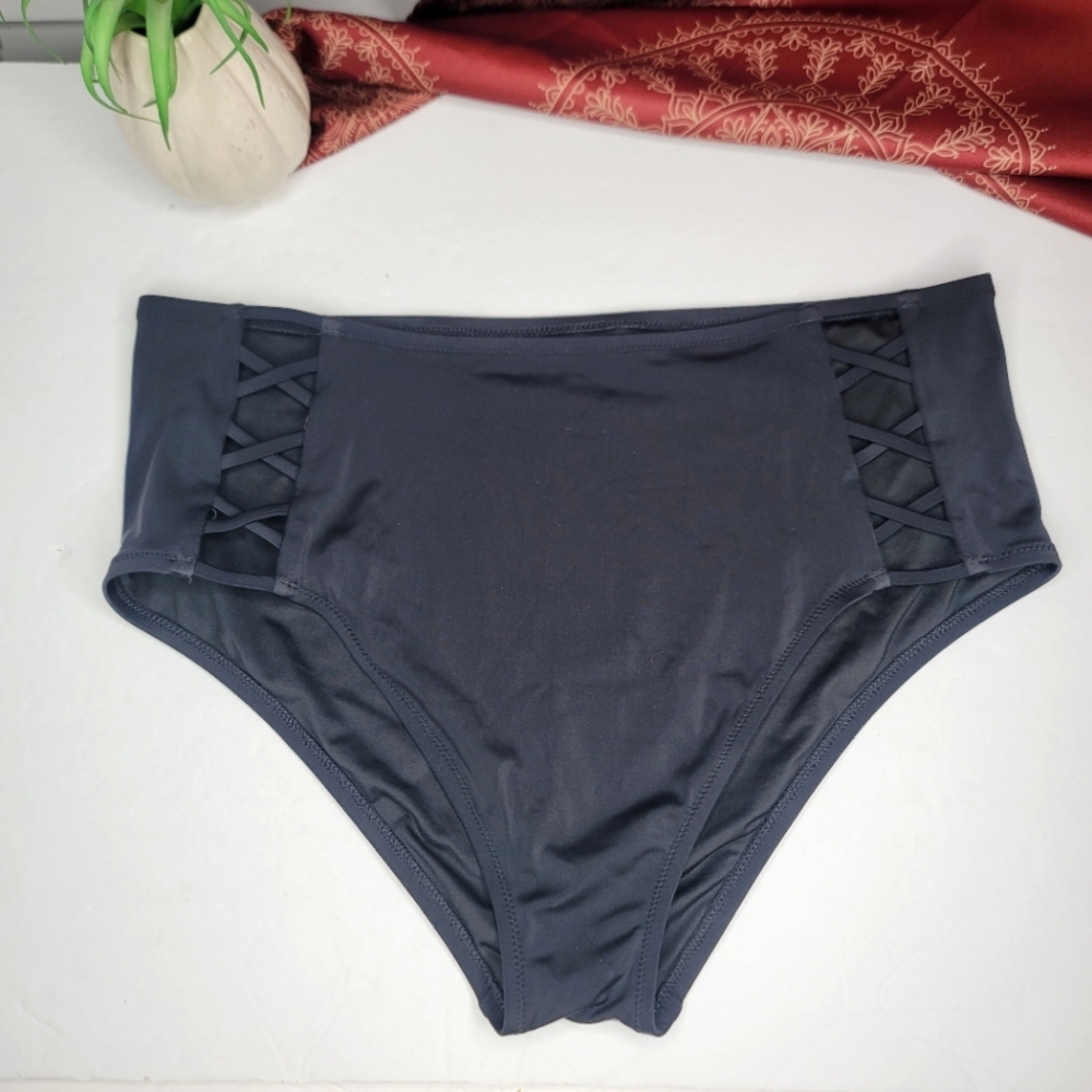 Shade & Shore Bikini Bottom Black Size XL